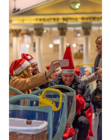 London Christmas Lights Sightseeing Bus Tour for Two E-Voucher