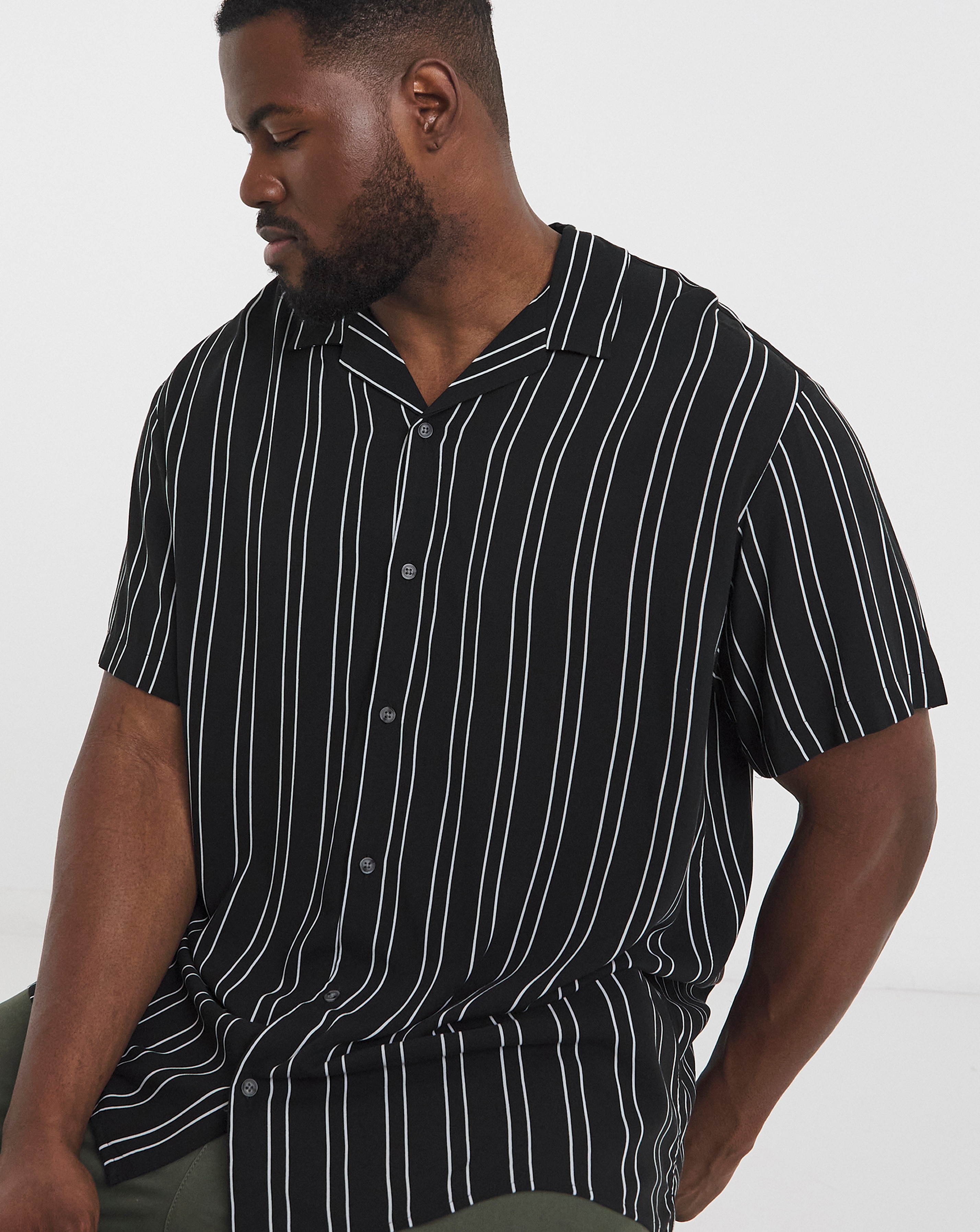 Jack & Jones Jeff Stripe Resort Shirt