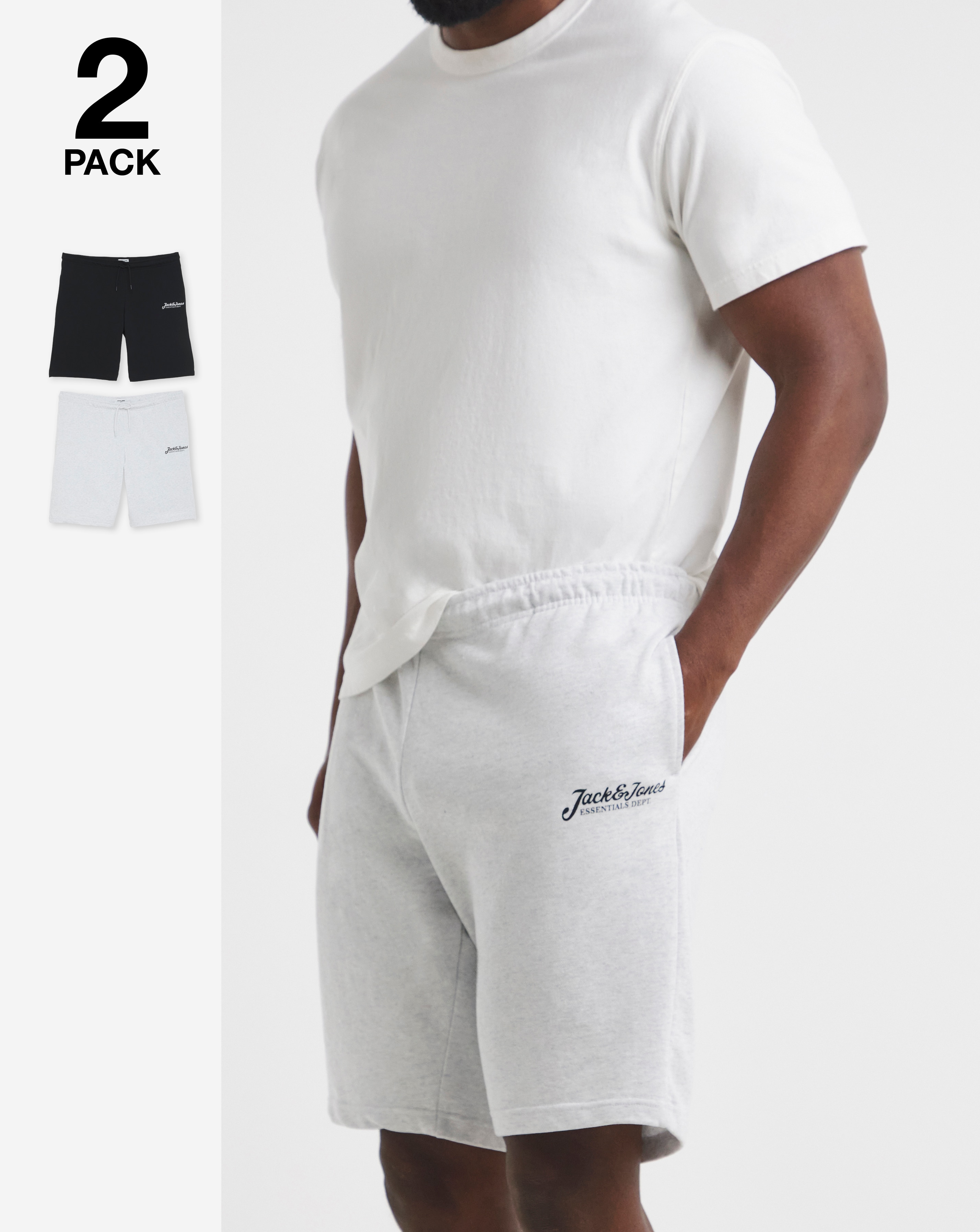 Jack & Jones Beau Sweat Shorts 2 Pack