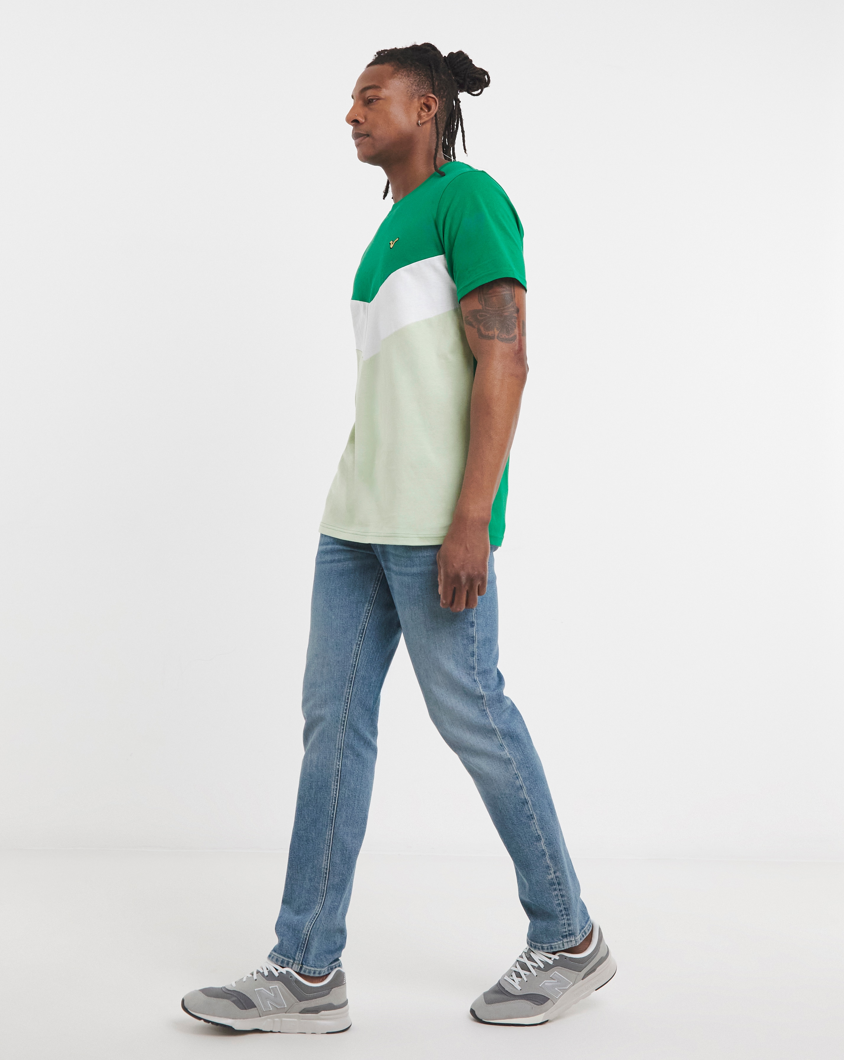 Voi Storm Chevron T-Shirt Long Length