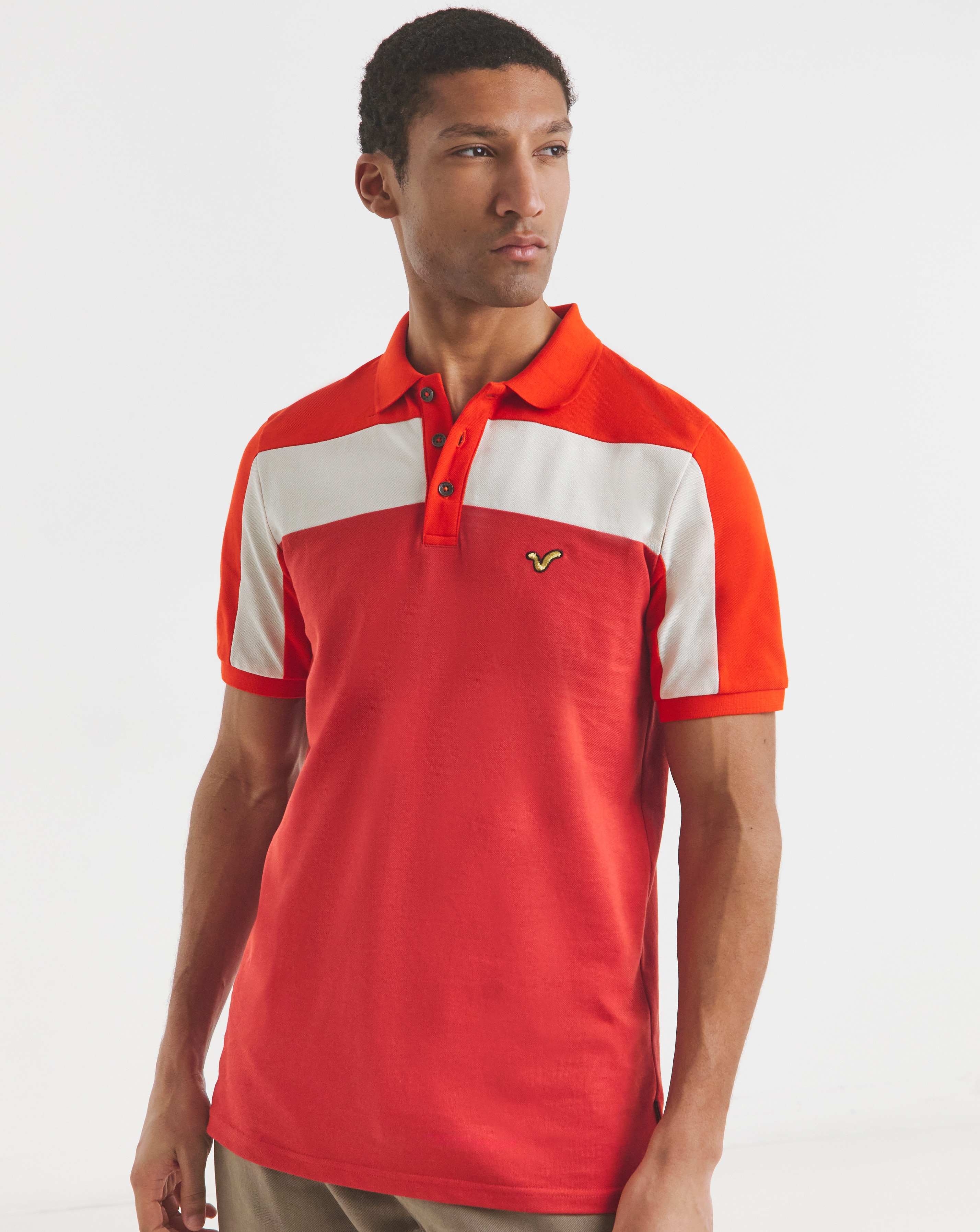 Voi Storm Colour Block Polo Long Length