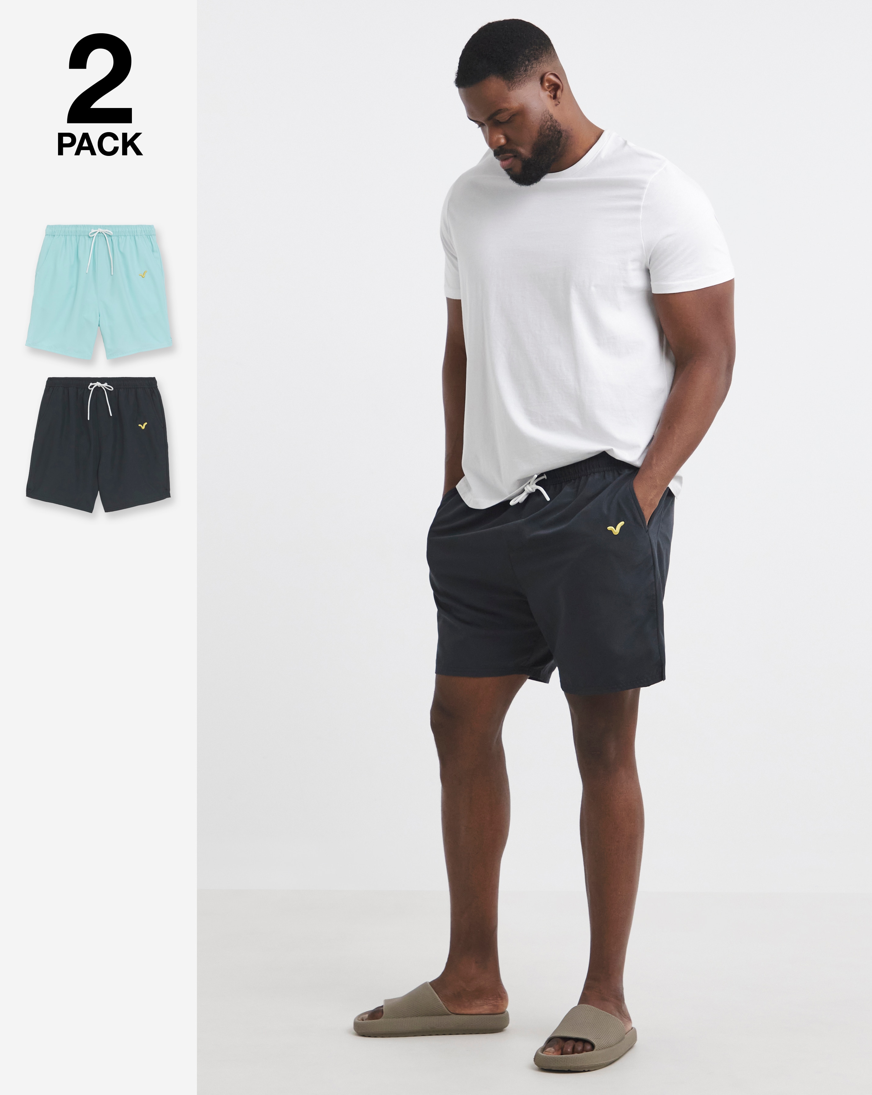 Voi Storm 2 Pack Swim Shorts