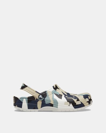 Crocs Geo Camo Clog - Grey/Multi