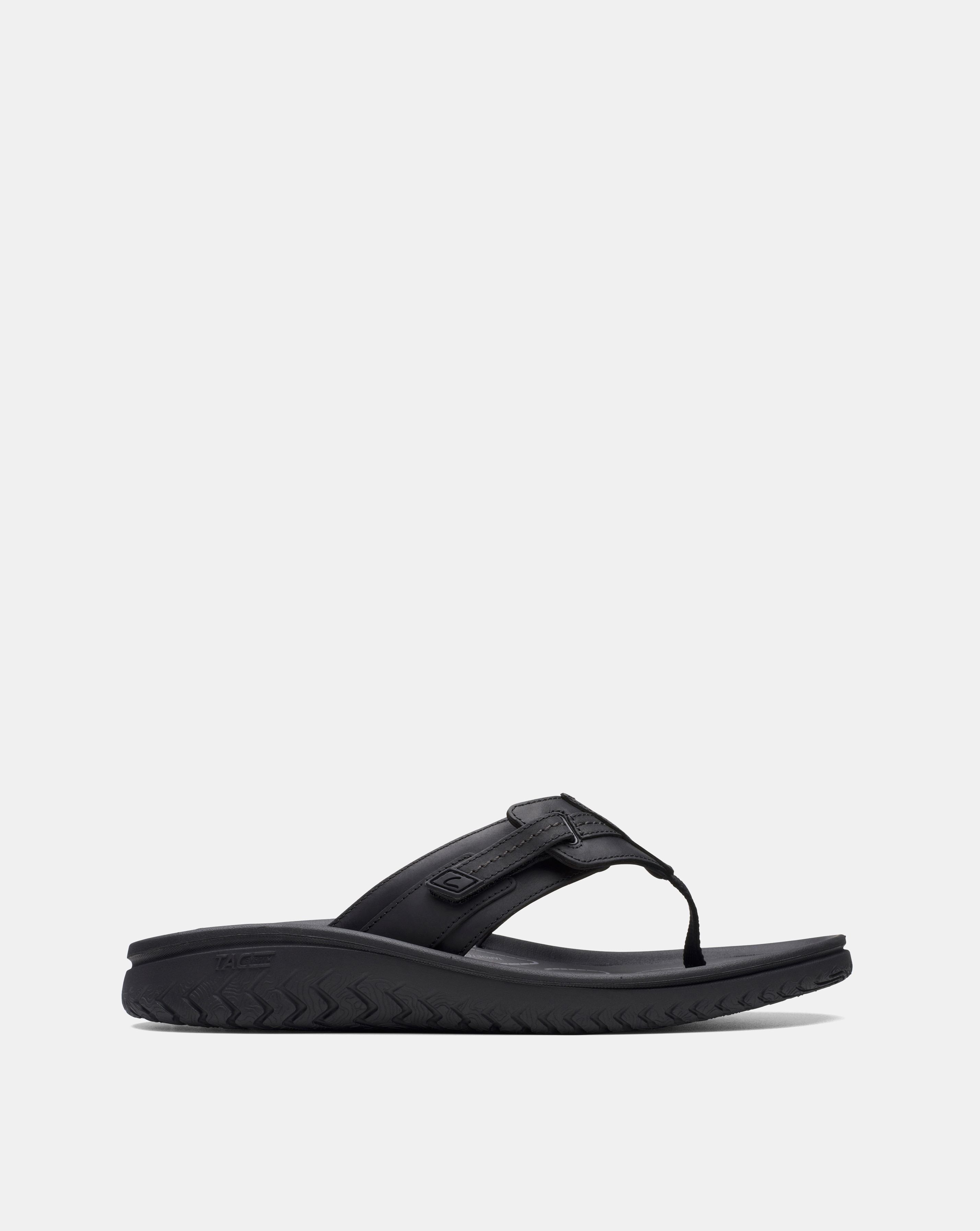 Clarks Wesley Sun Flip Flop - Black