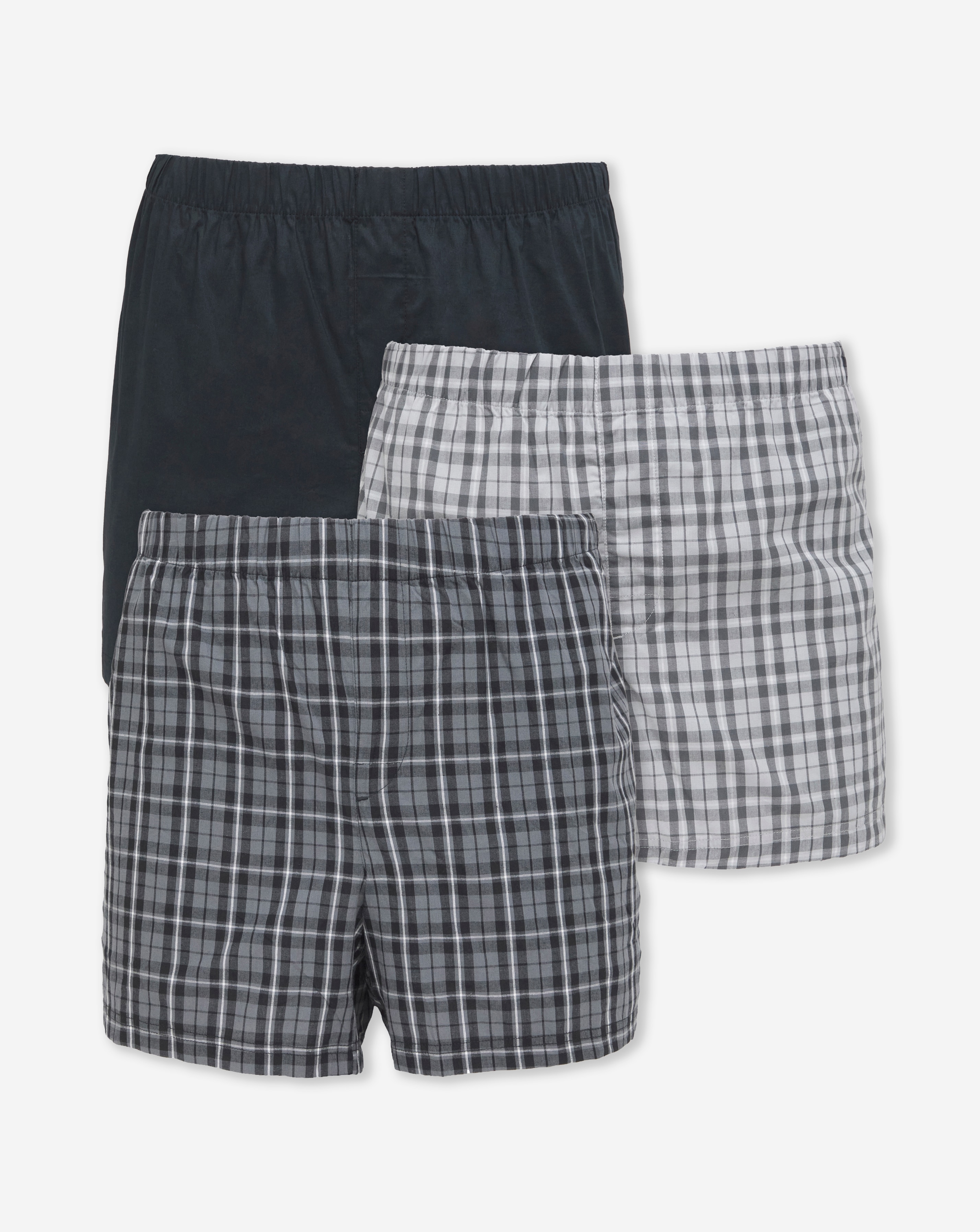 Jack & Jones Woven Boxers 3 Pack