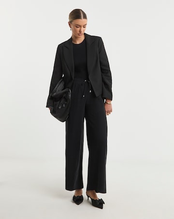 Black Cropped Blazer