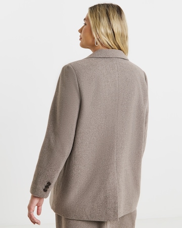 Simply Be Oversized Wool Look Blazer