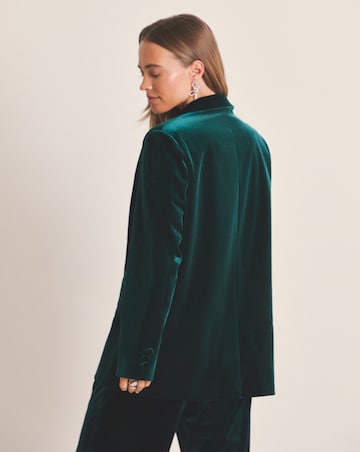 Simply Be Velvet Single Breasted Blazer