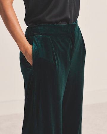 Simply Be Velvet Wide Leg Trouser