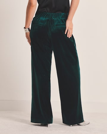 Simply Be Velvet Wide Leg Trouser