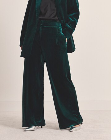 Simply Be Velvet Wide Leg Trouser