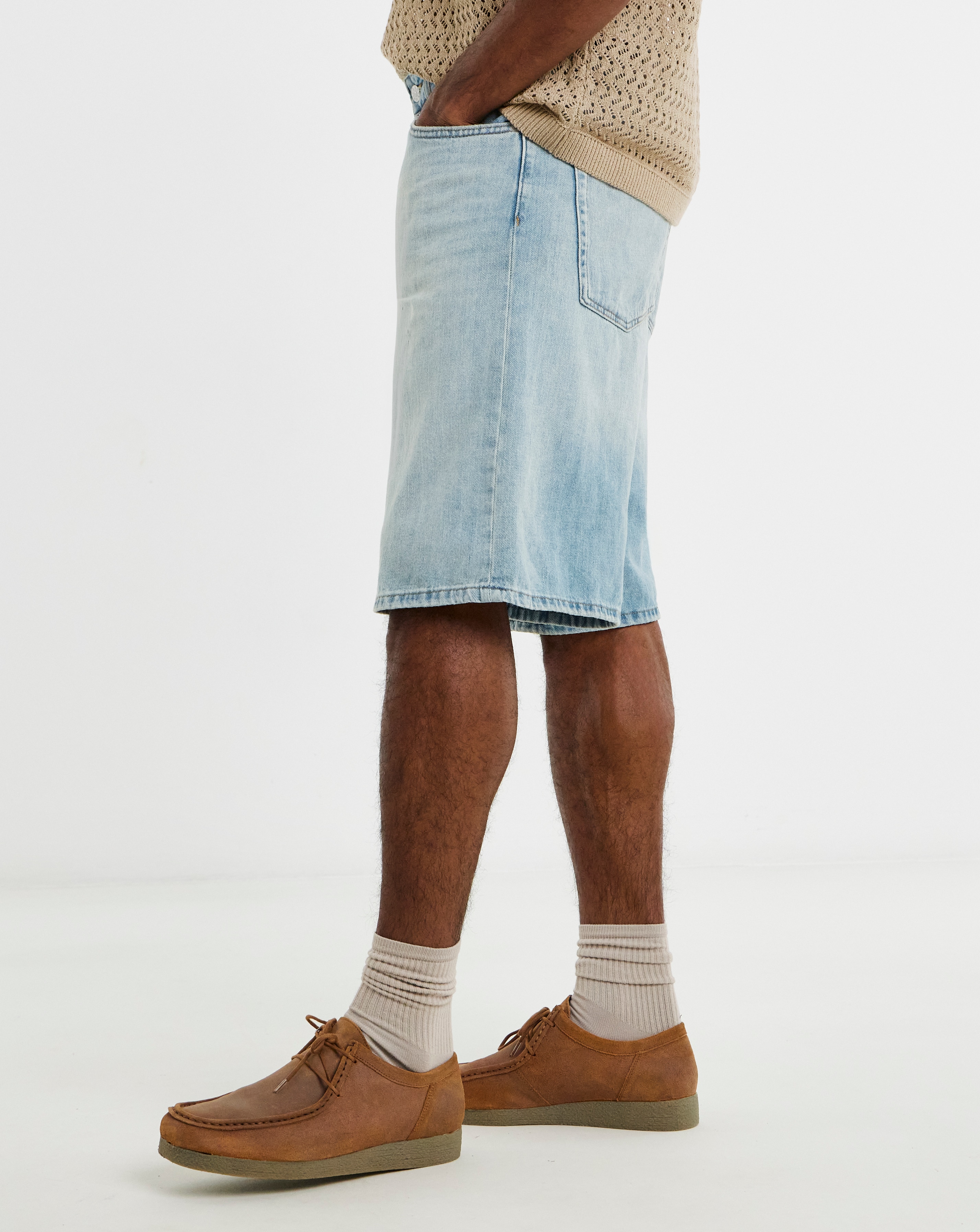 New In - Only & Sons Carl Loose Denim Shorts