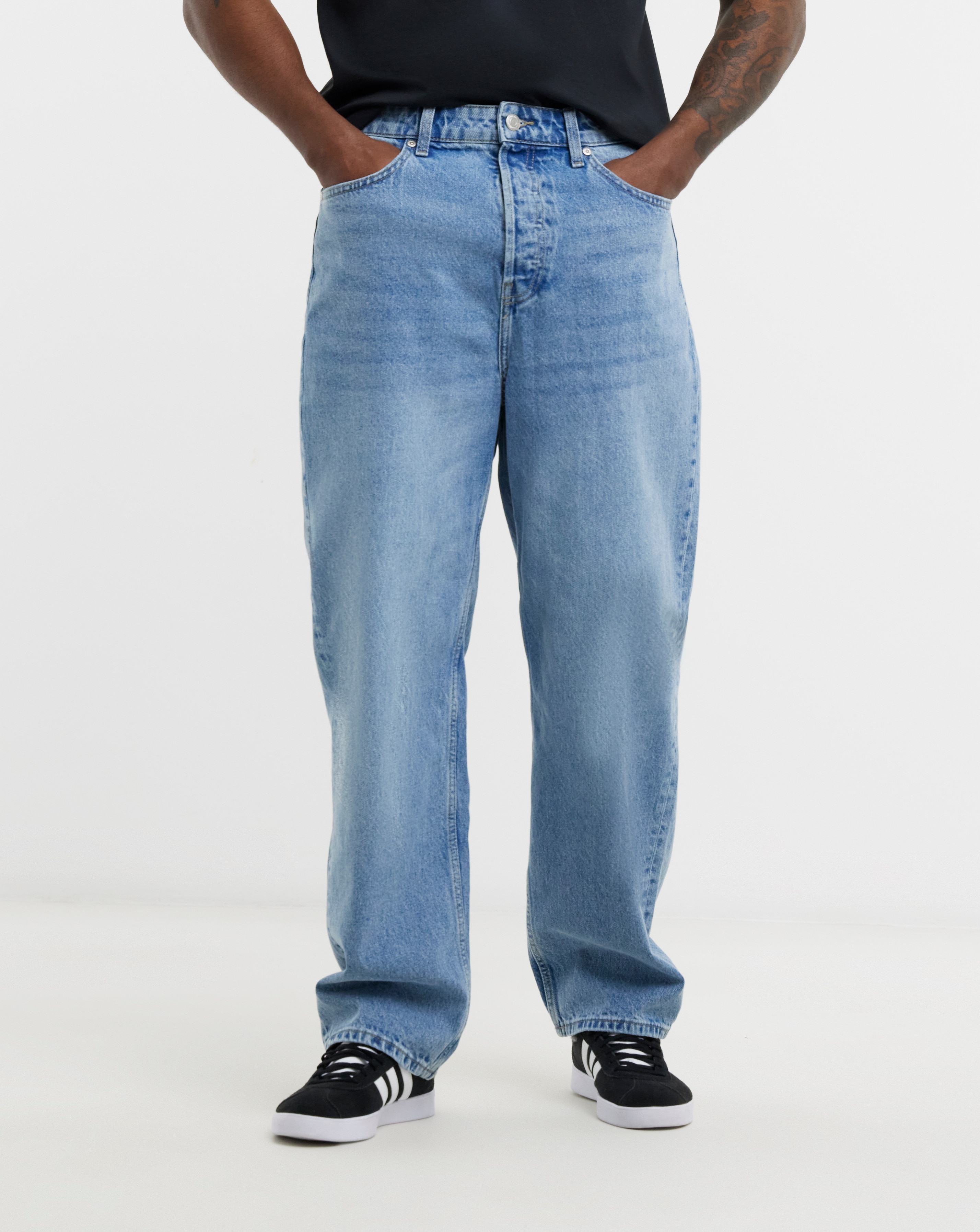 New In - Only & Sons Fade Loose Fit Denim Jeans