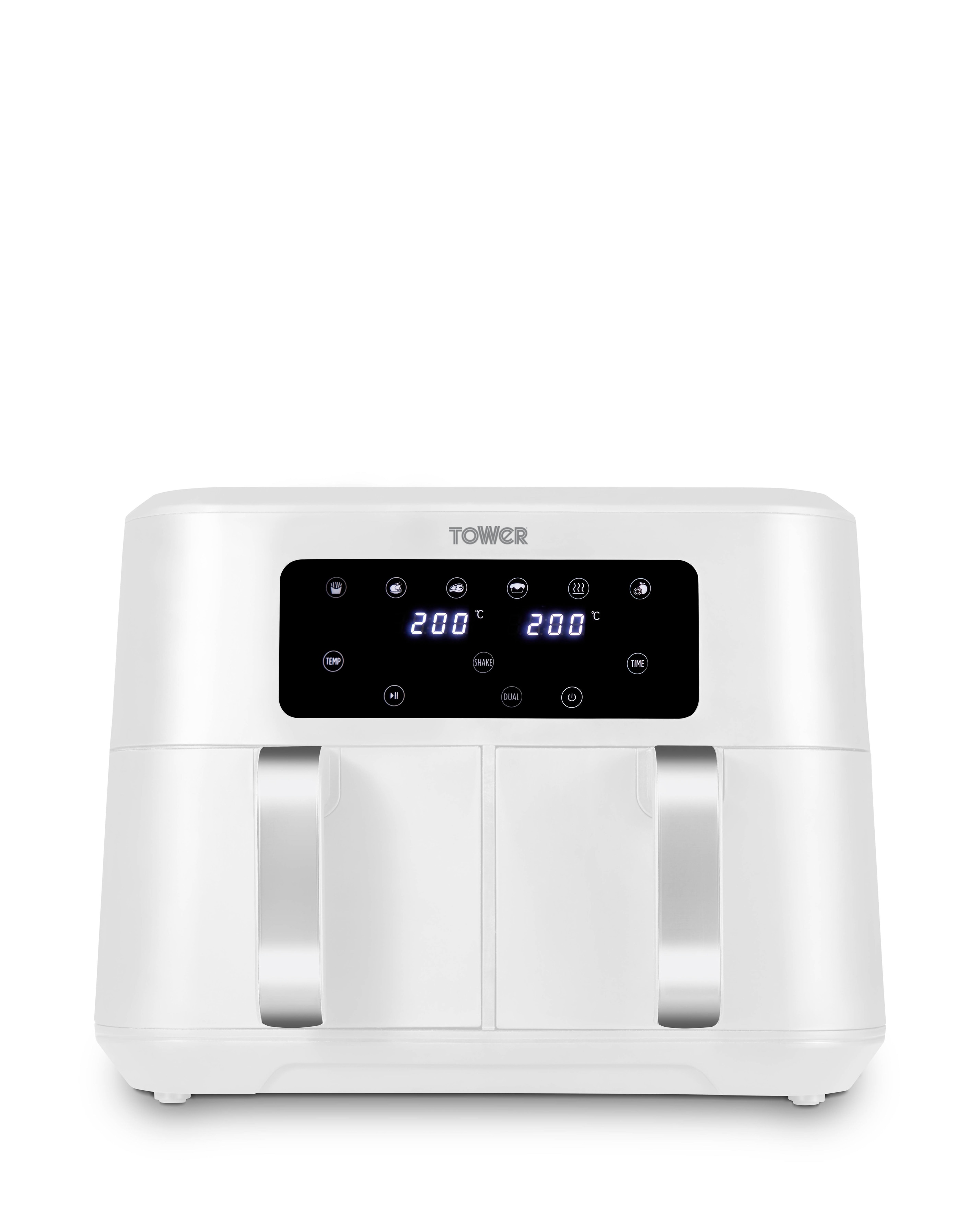 Tower Vortx White 8.5L Basket Air Fryer