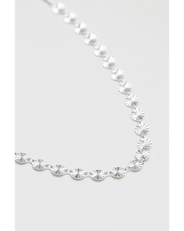 Simply Silver Sterling Silver 925 Diamond Cut Chain Necklace