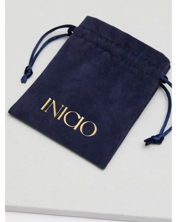 Inicio 14K Gold Plated Cubic Zirconia Star Stud Earrings - Gift Pouch