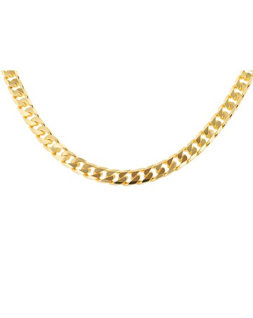 Silver GP diamond cut curb chain