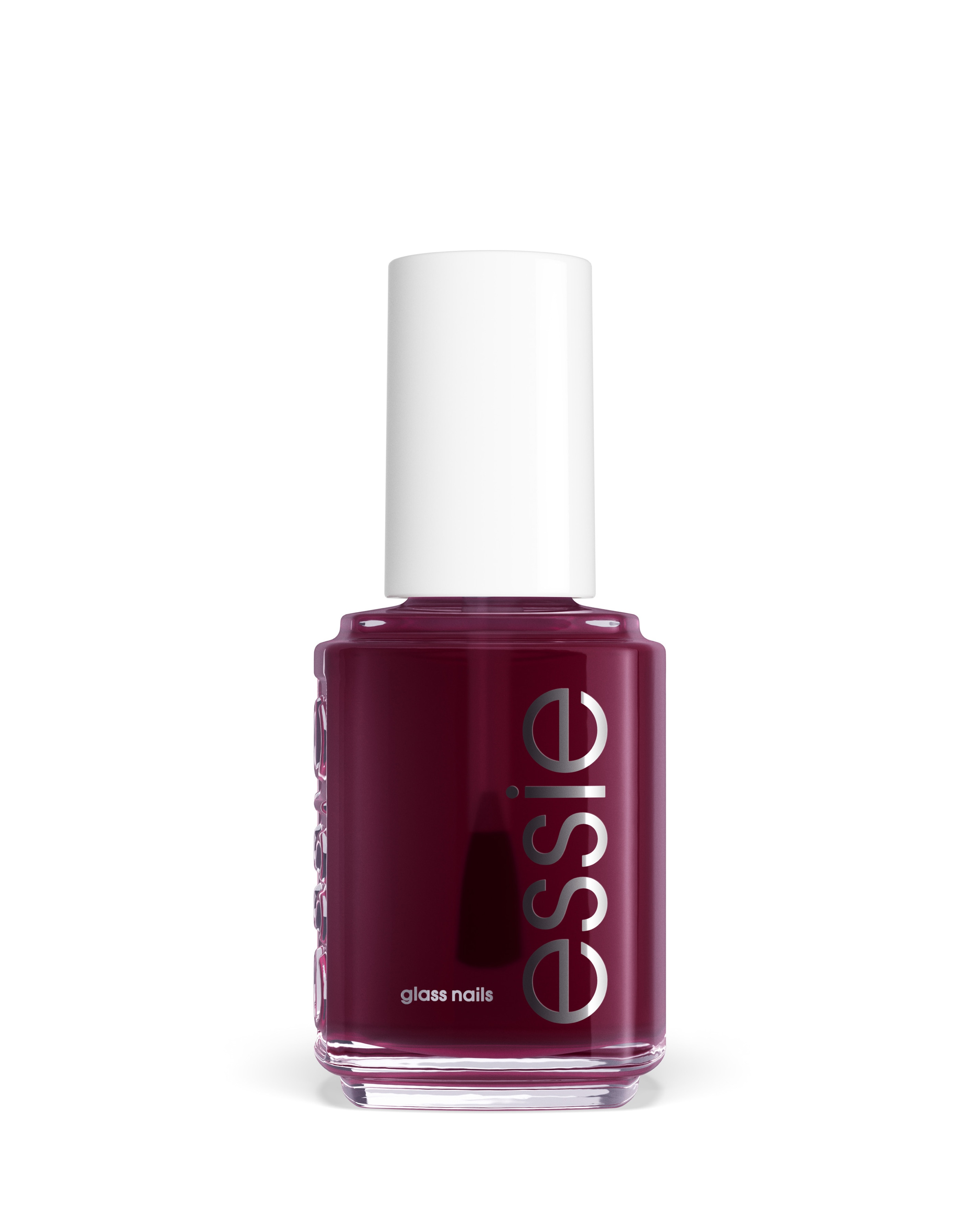 New In - Essie Deep Purple Nail Polish, Sheer