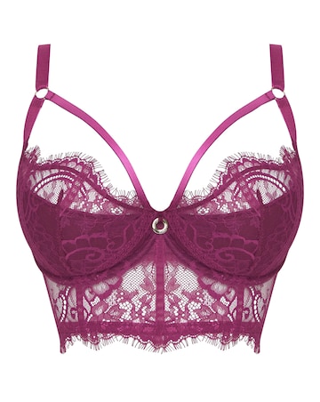 Simply Be Sexy Lace Quarter Cup Long Line Bra