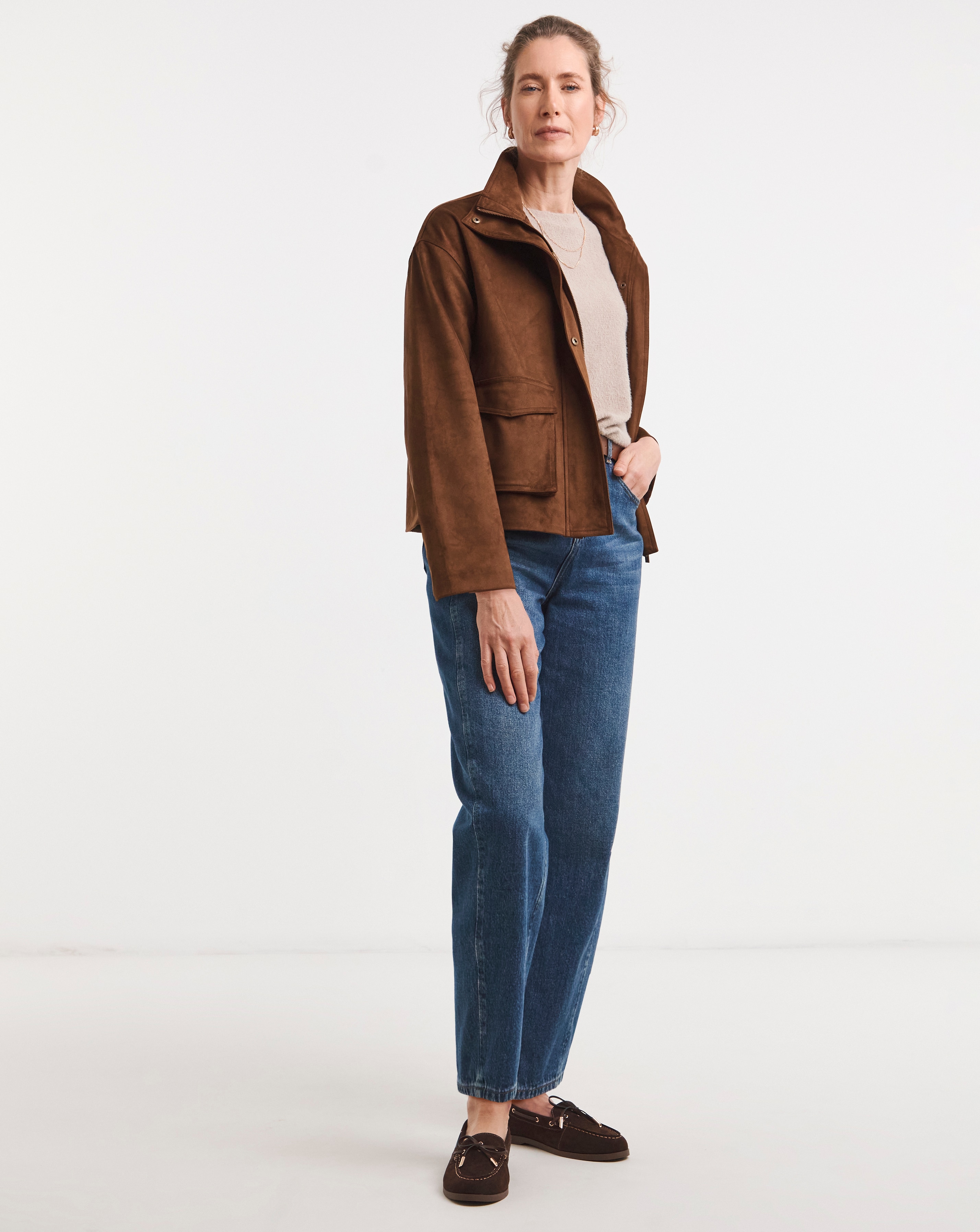 New In - Suedette Jacket