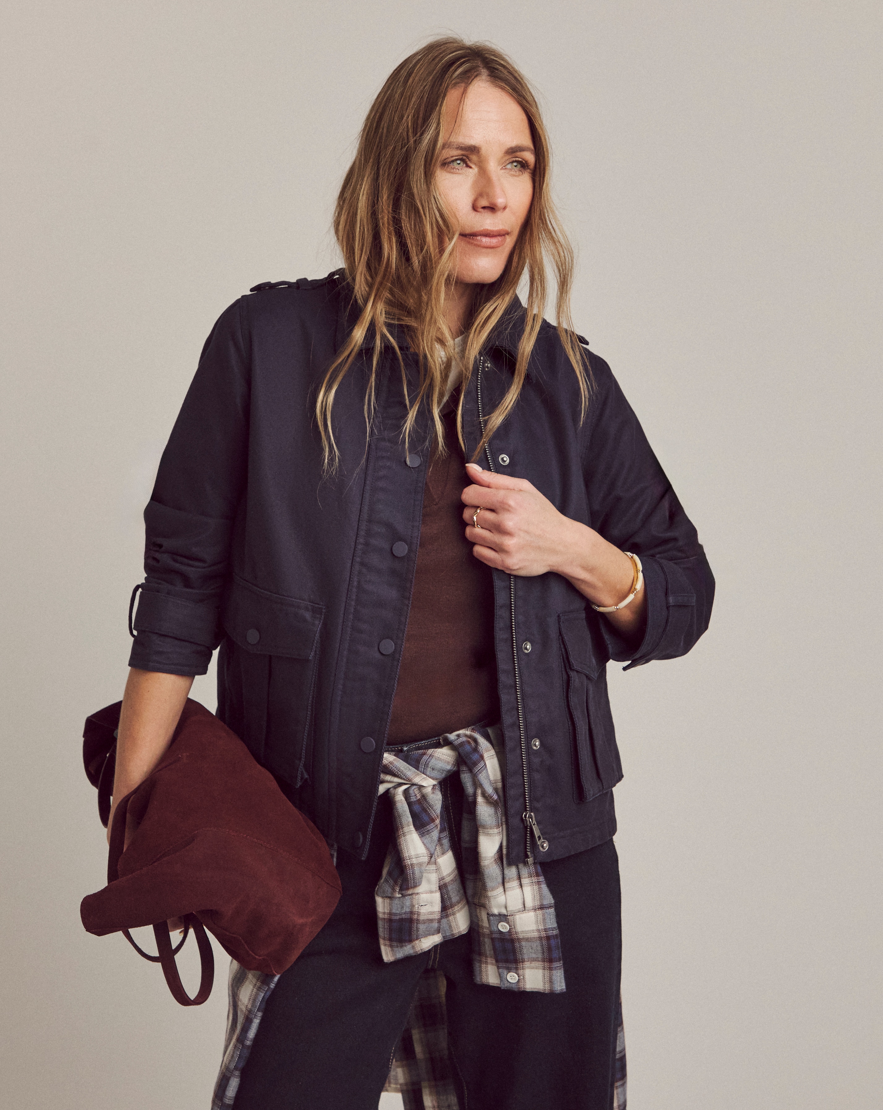 New In - Anthology Utility Trucker Jacket