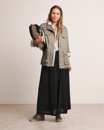 Anthology Khaki Washed Utility Jacket