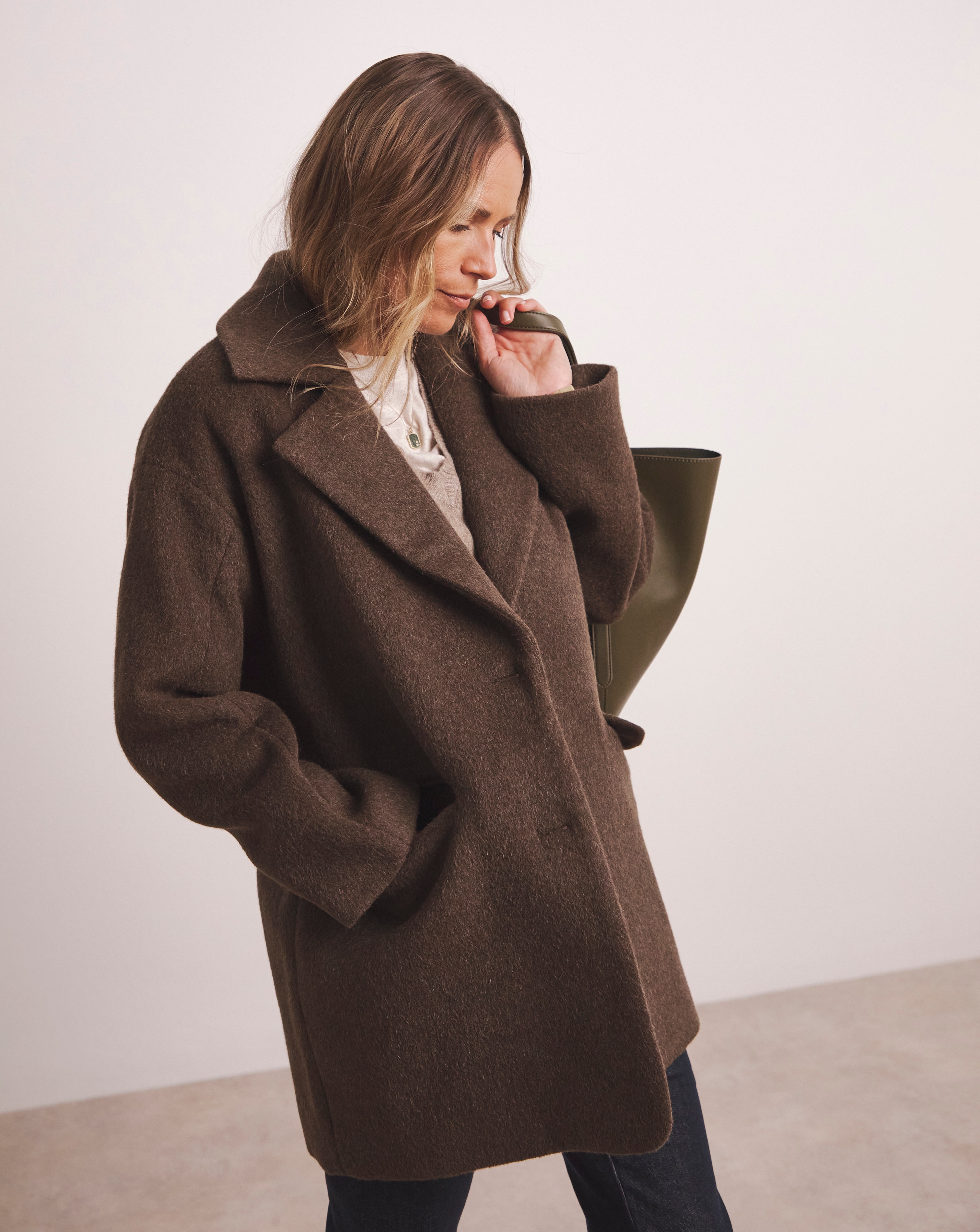 Anthology Alpaca Wool Blend Coat