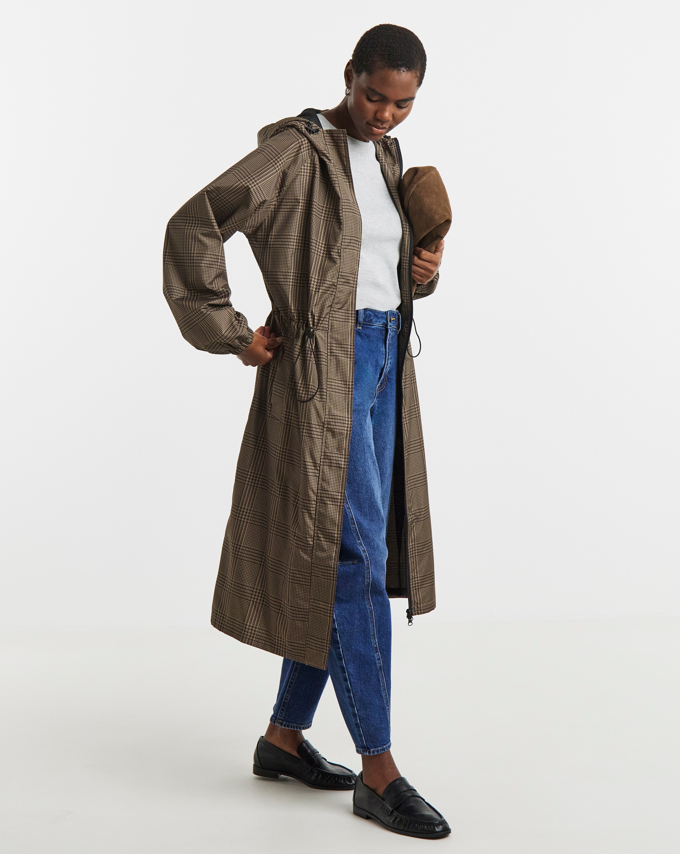 New In - Longline Lightweight Raincoat