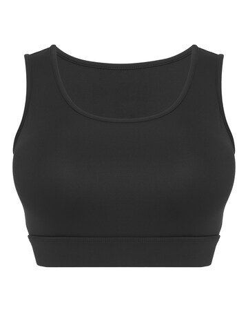 Racer Back Reflective Crop Top