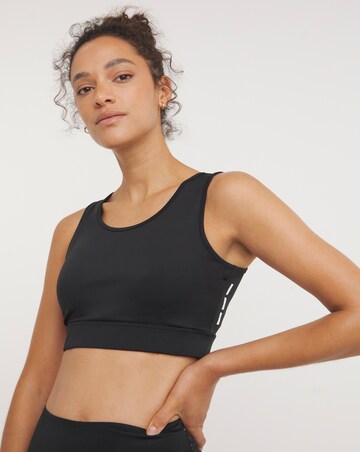 Racer Back Reflective Crop Top