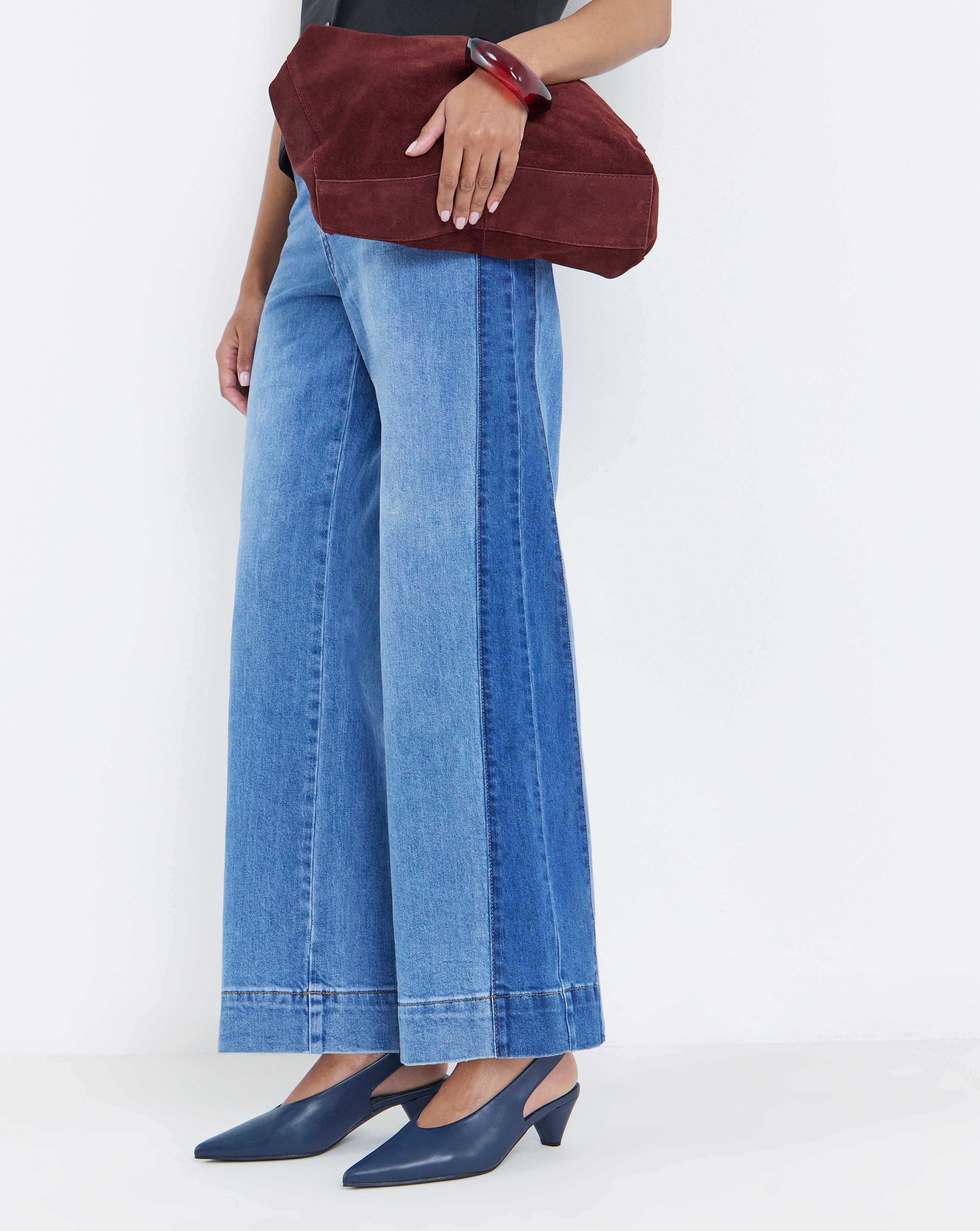 New In - Slingback Pointed Toe Heels Wide