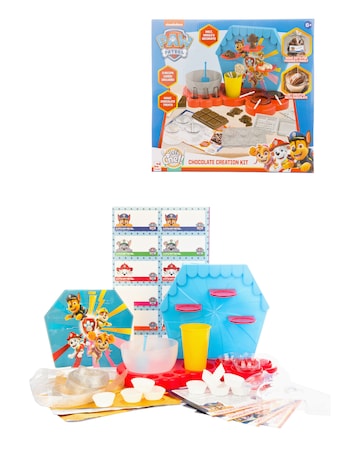 Paw Patrol Chocolate Creation Kit With Moulds and Lolly Sticks