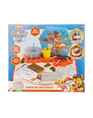 Paw Patrol Chocolate Creation Kit With Moulds and Lolly Sticks