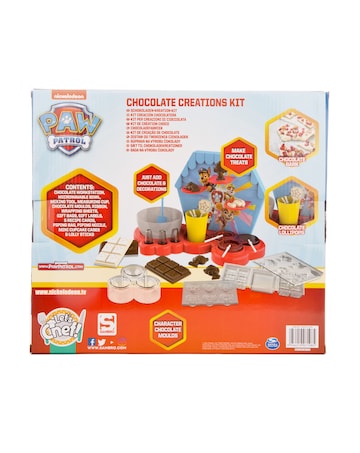 Paw Patrol Chocolate Creation Kit With Moulds and Lolly Sticks
