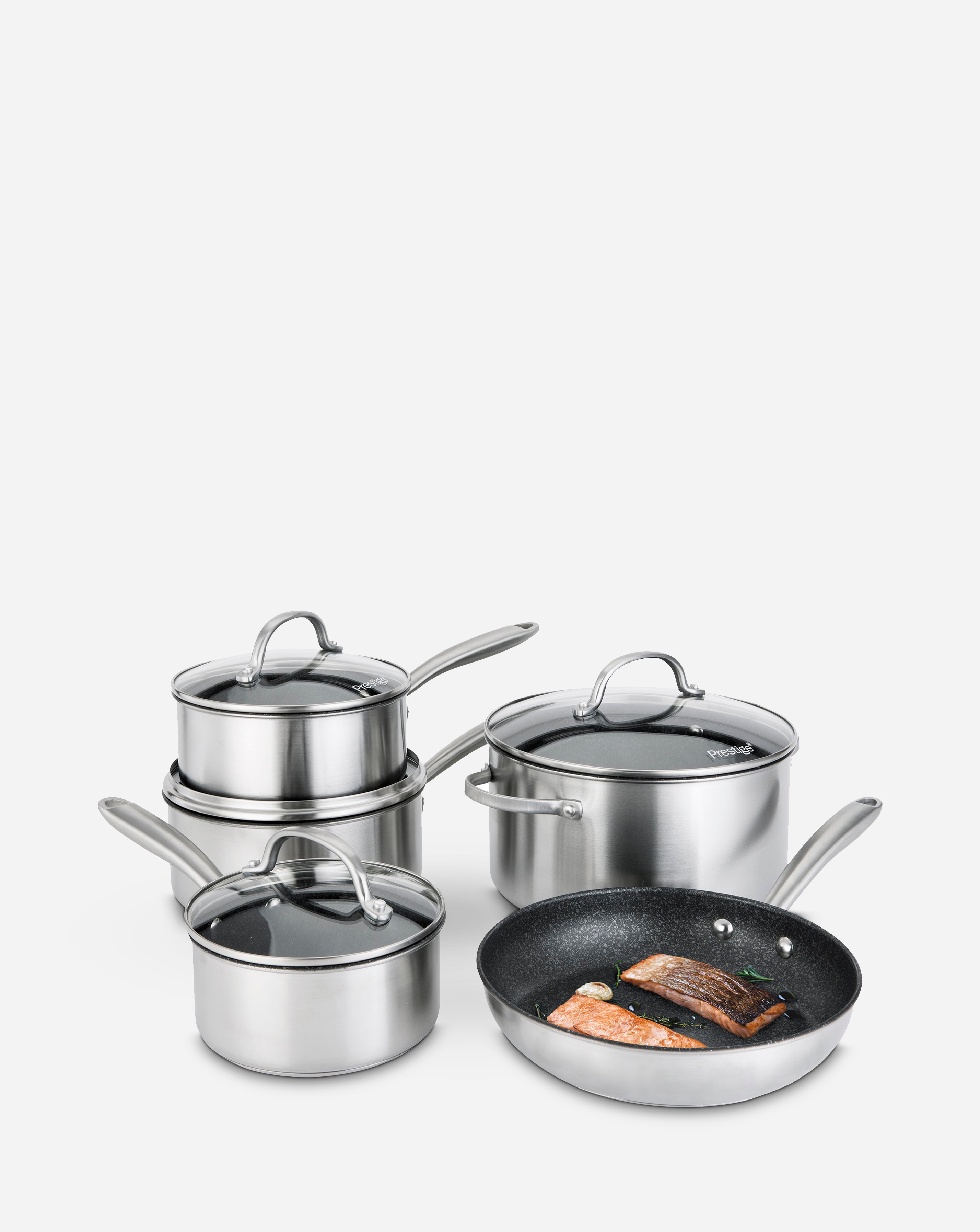 Prestige Scratch Guard 5 Piece Pan Set