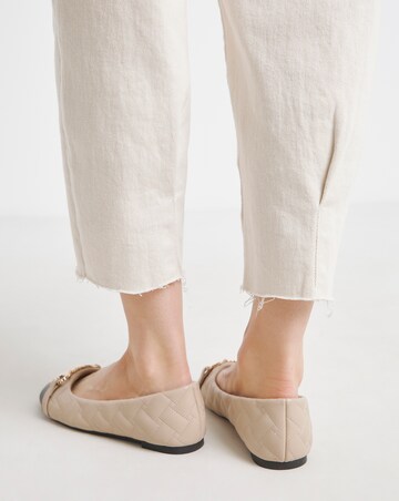 Quilted Ballerina with Trim Wide