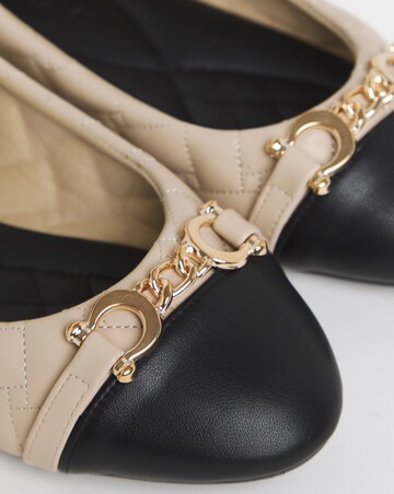 Quilted Ballerina with Trim Wide