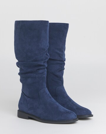 Knee High Ruched Boot EEE Std