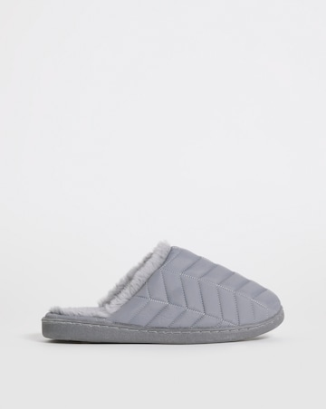 Nylon Mule Slipper EEE Fit