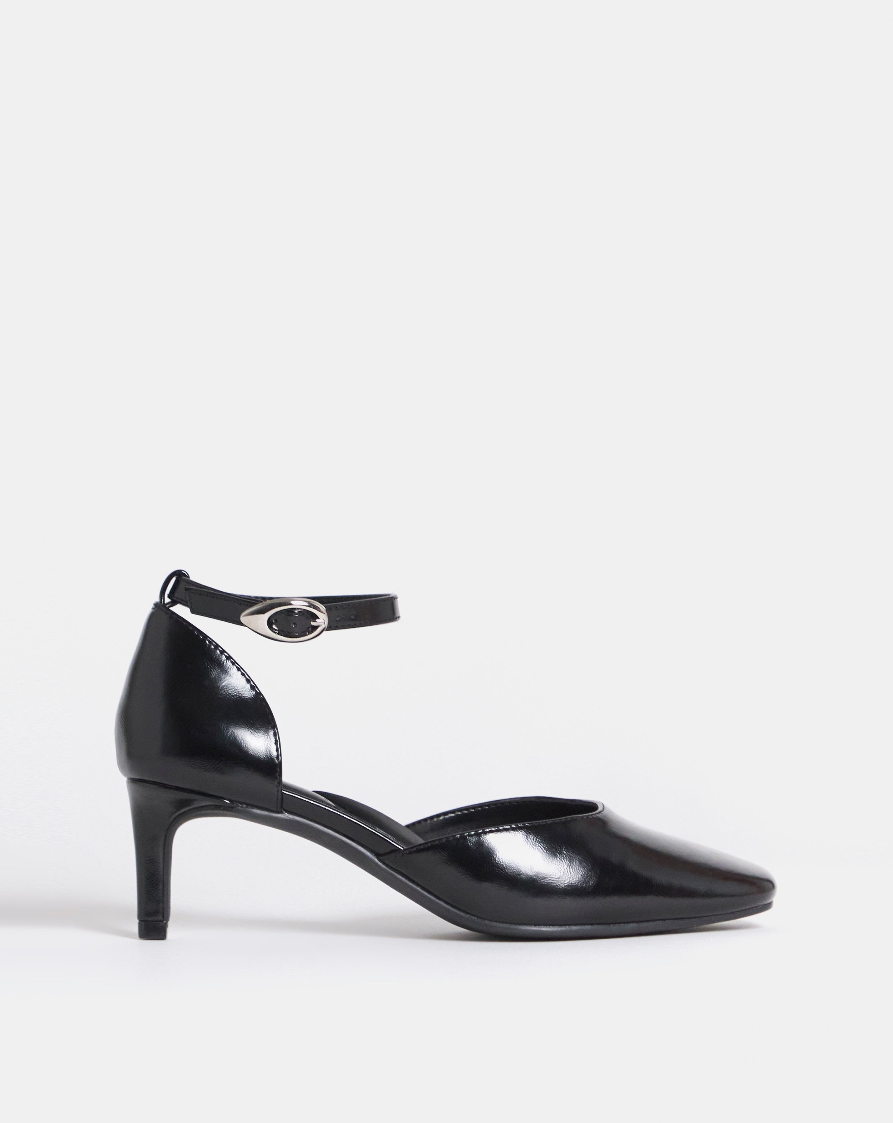 New In - Two Part Heeled Shoes Extra Wide