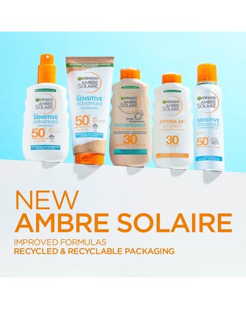Garnier Ambre Solaire Sensitive Hypoallergenic Dry Mist Sun Spray SPF50+ 200ml