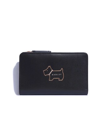 Radley Heritage Dog Outline Bifold Purse