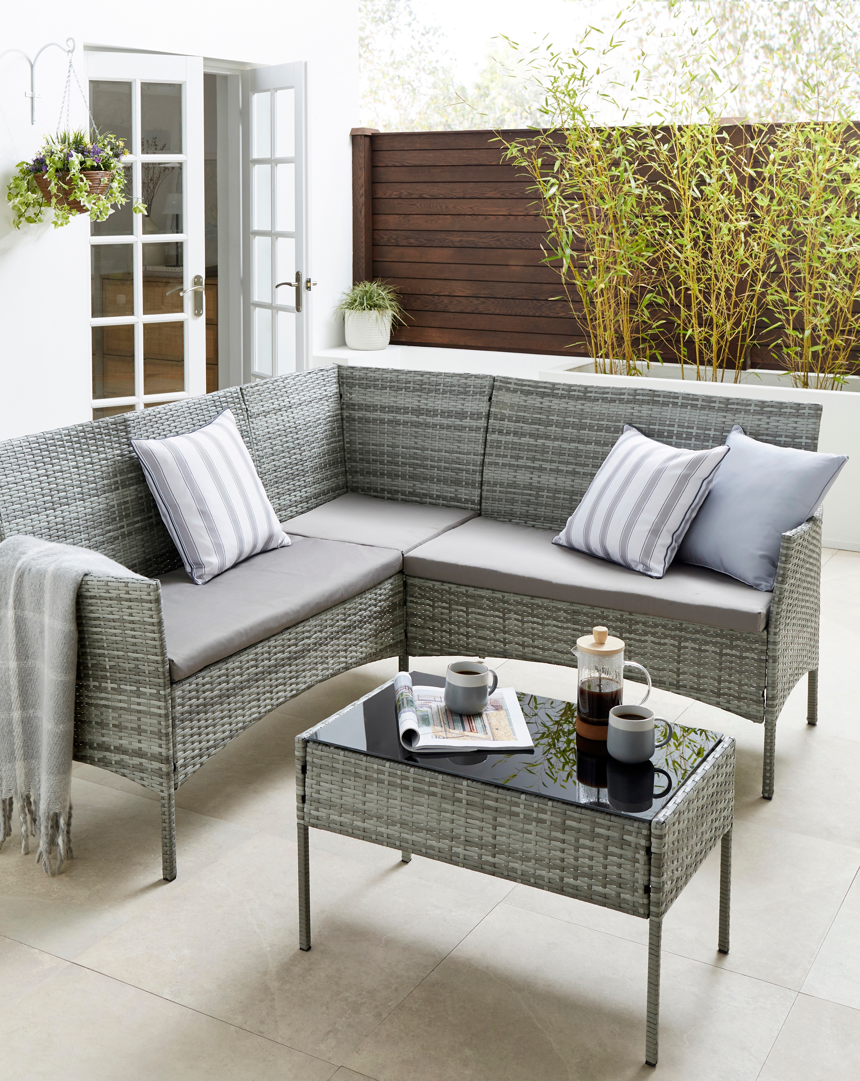 Corfu Corner Sofa Set