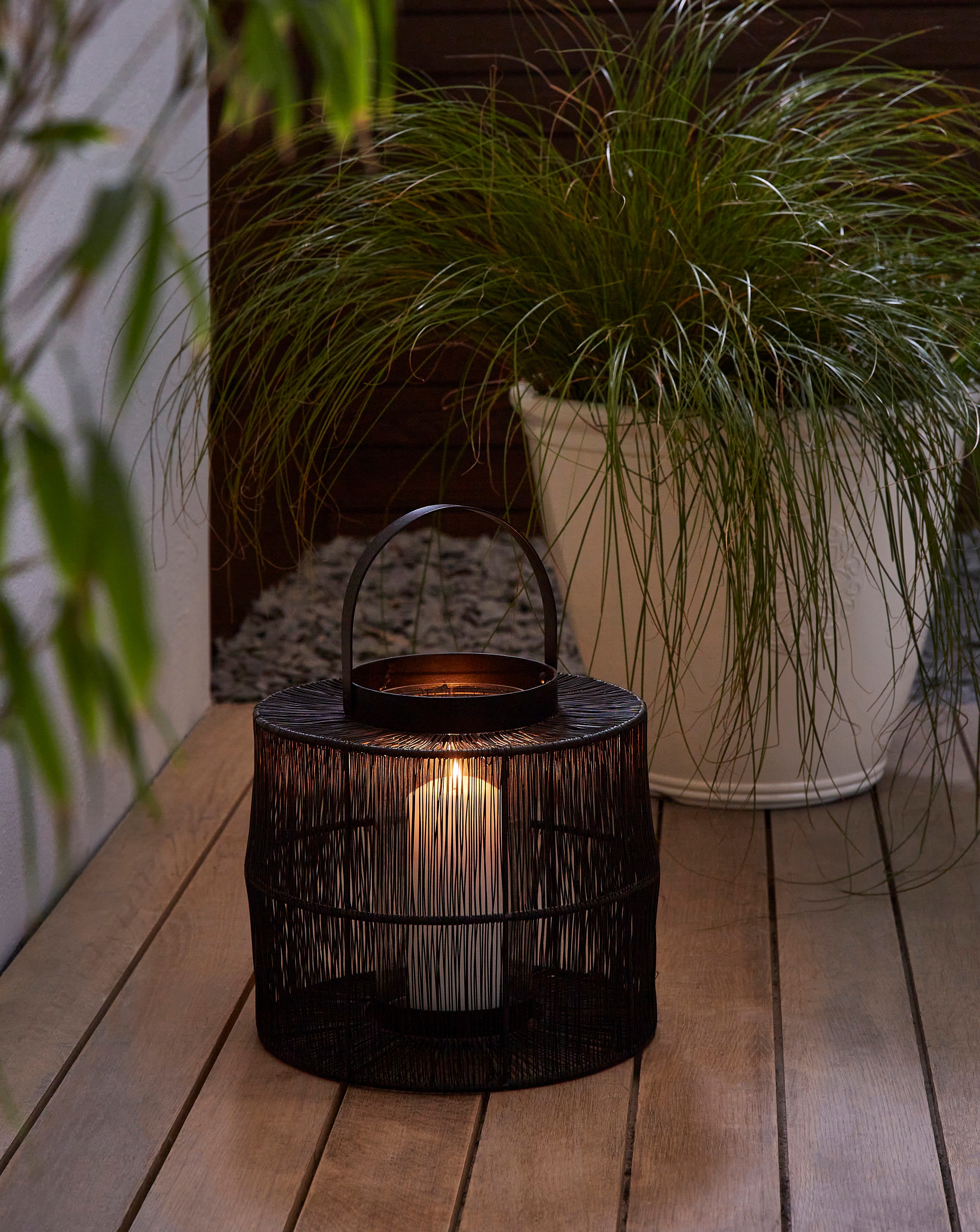 Ivyline Wirework Lantern H22cm W26cm