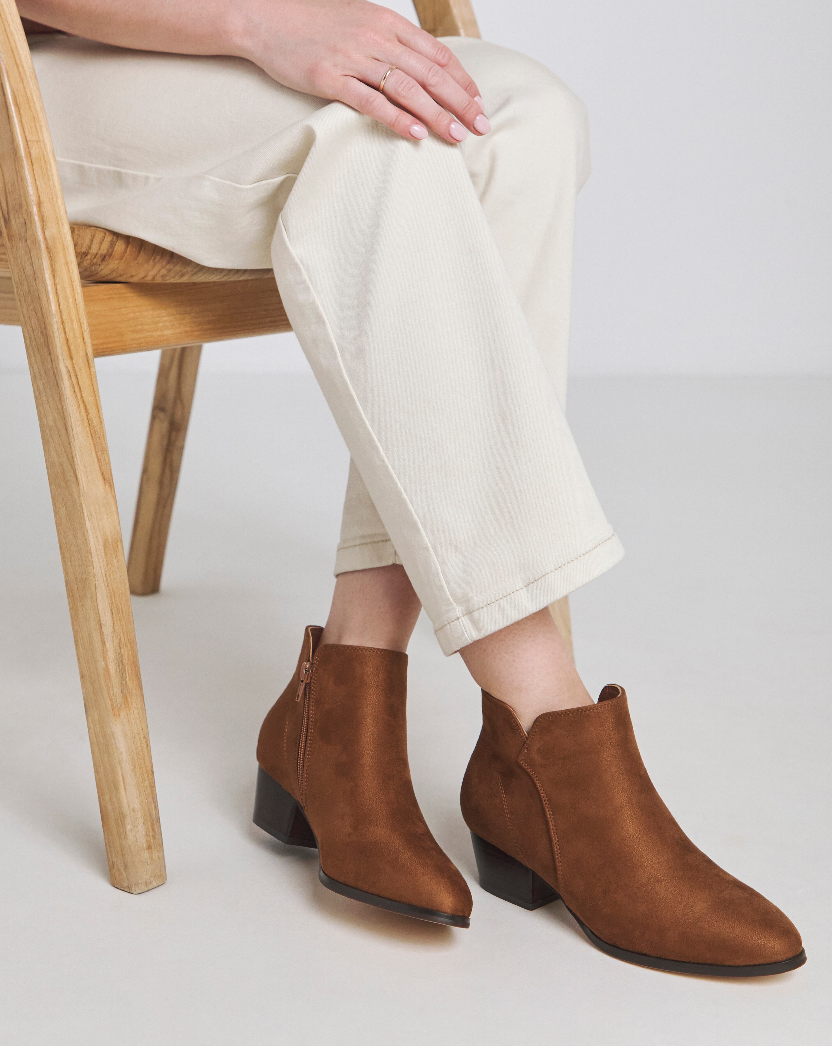 Meredith Ankle Western Boot - Extra Wide Fit (EEE)