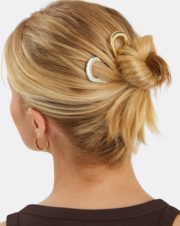 Accessorize Mix Metal French Hair Pins