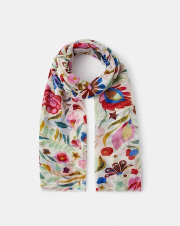 Accessorize Floral Print Scarf