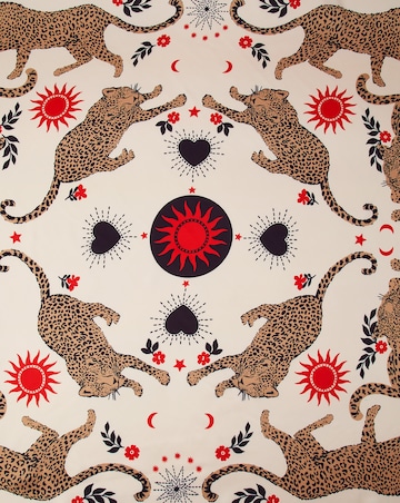Accessorize Leopard Print Square Scarf