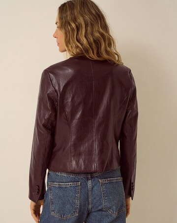 Monsoon Penelope Faux Leather Jacket