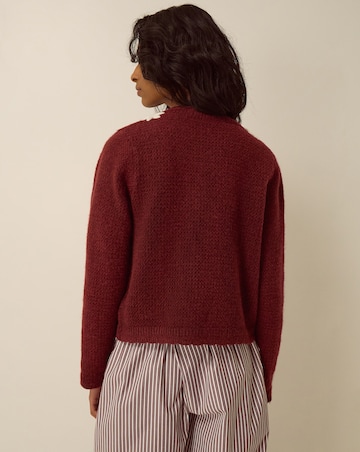 Monsoon Erin Floral Embroidered Cardigan